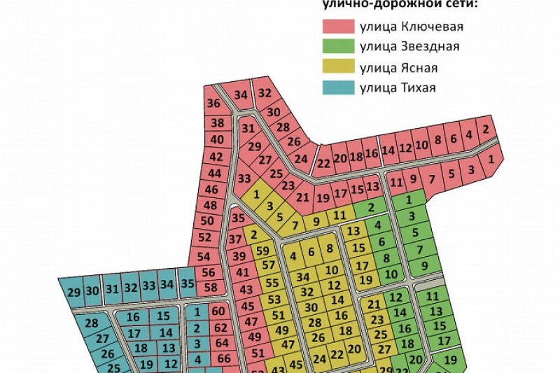 В дачном посёлке "Святые Ключи" начали присваивать адреса.